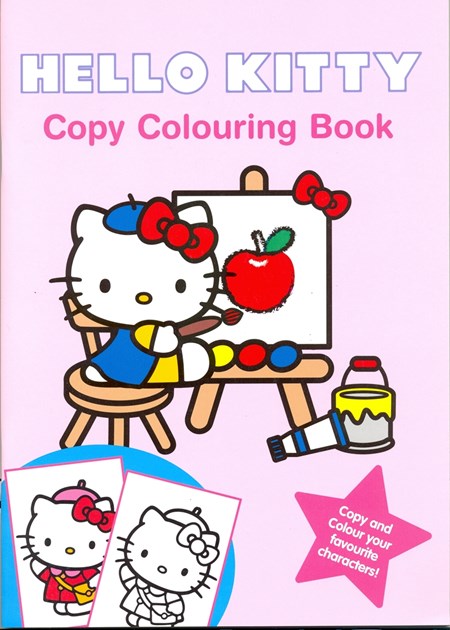 "Hello Kitty" Copy Colouring Book