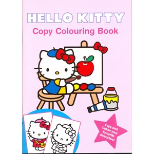 "Hello Kitty" Copy Colouring Book