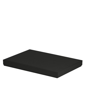 "Boxline Black" Gaveeske for A4, sort