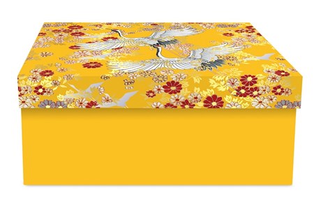 "Kimono Safran" Gaveeske 17 x 11,5 x 6,6 cm