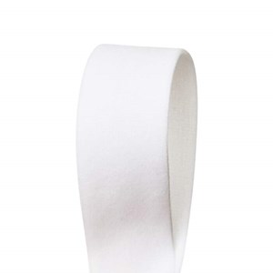 Fløyelsbånd 25mm x 7m Hvit