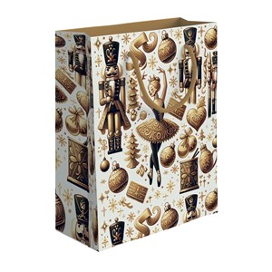 "Nøtteknekker gull" Large gavepose