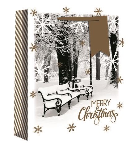 "Snowscene" Gavepose medium