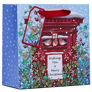 "Festive Post Box" Gavepose medium