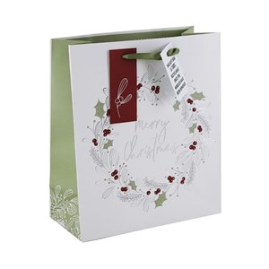 "Contemporary Christmas Wreath" Gavepose medium