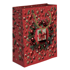 "Julekrans" Medium gavepose