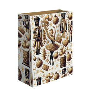 "Nøtteknekker gull" Medium gavepose