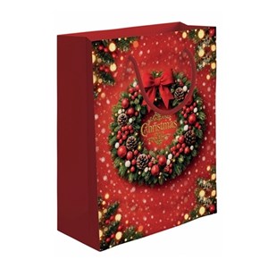 "Julekrans - Christmas" Large gavepose