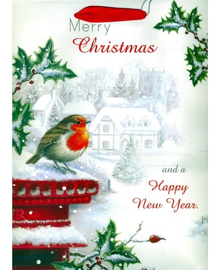 "Traditional Robin", Gavepose shopper