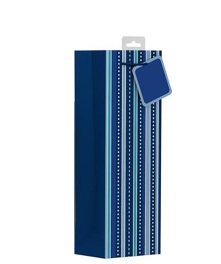 "Male Vertical Stripe" Flaskepose