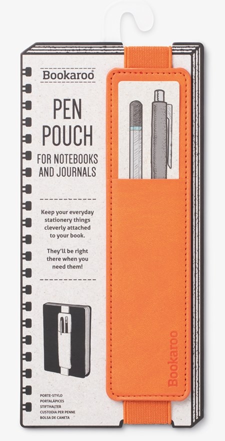 "Bookaroo Pen Pouch - Orange"
