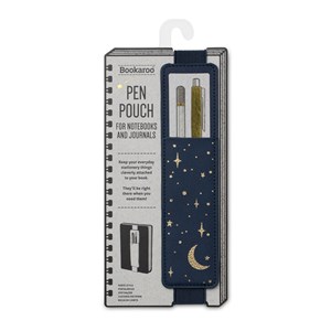 "Bookaroo Pen Pouch - Moon & Stars"