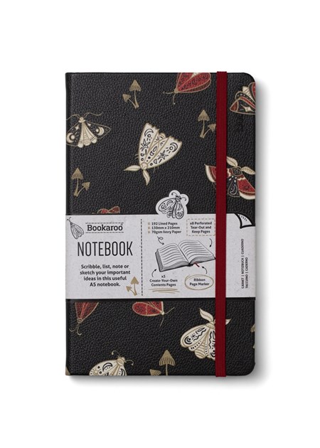 "Moths" Bookaroo A5 Journal
