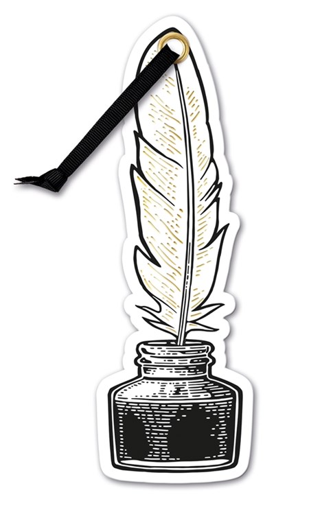 Academia Bookmarks - "Quill & Ink"