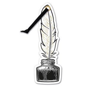 Academia Bookmarks - "Quill & Ink"