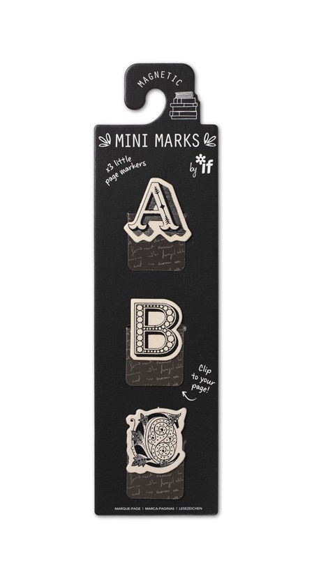 "ABC" Magnetic Mini Bookmarks