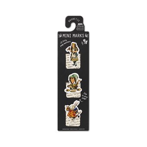 "Alice" Magnetic Mini Bookmarks