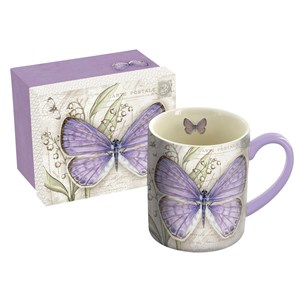 "Lavender Butterfly" Krus 4,14 dl (14 oz)