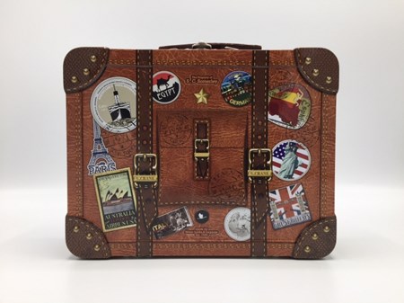 "Travel Suitcase" Metalleske