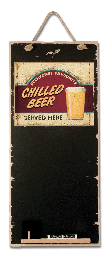 Krittavle "Chilled Beer" 60 x 27cm