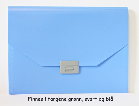 Hjemmearkiv, 6 lommer, ass farger