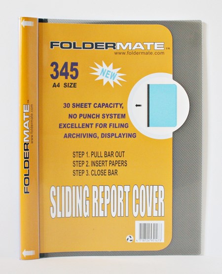 Sliding Report Cover