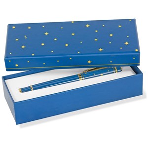 "Navy/Gold" Fine Designer Pen
