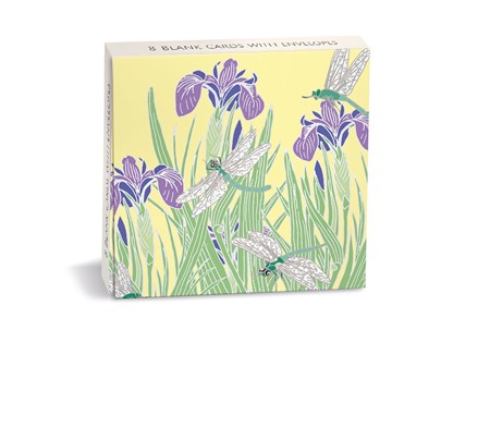 "Dragonflies & Iris" Mini Notecard Wallet 8/8