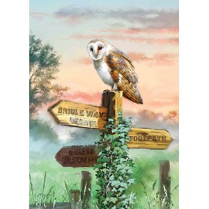 "Owl" dobbelt kort