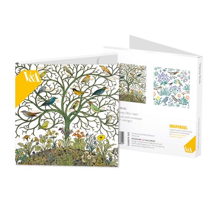 "V&A - Voysey Birds" Notecards (8/8)
