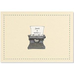 "Typewriter" Note Cards (14/15)