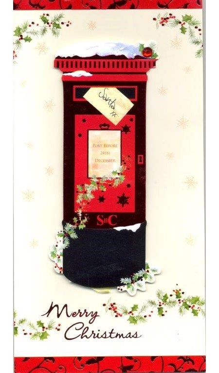 "Postbox & Front Door", 8 Luxury Christmas C