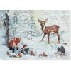 "Snowy Forest", Julekort m/eng. tekst 20 kor