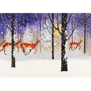 "Deer in Snowfall" Deluxe Boxed Christmas Cards 20/21