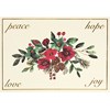 "Winter Blooms & Berries" Small Boxed Christmas Cards 20/21