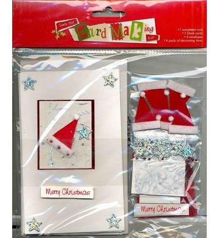 "Santa Hat Card Making Kit"