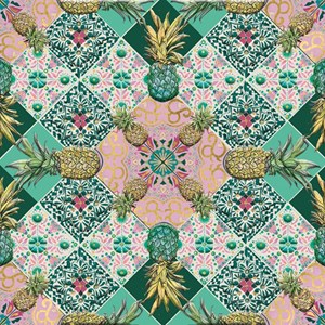 M. Williamson "Pineapple Tile" dbl. kvadratisk kort