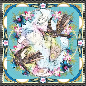 M. Williamson "Atlas" dbl. kvadratisk kort