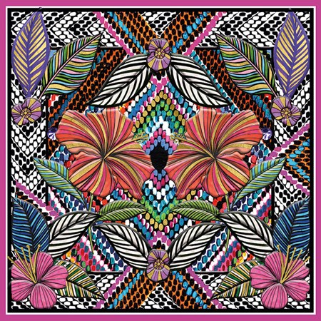 Matthew Williamson "Floral Embroidery" kvadratisk kort