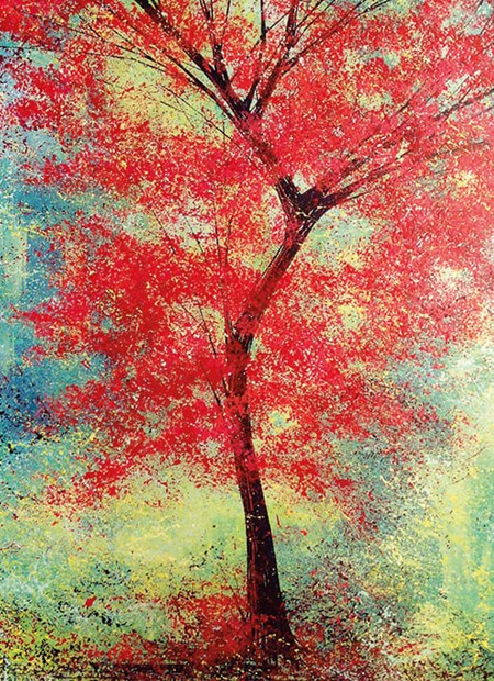 Classics "Mark Todd - The Red Tree" dobbelt kort