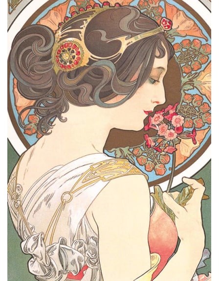 "Primrose" dobbelt kort