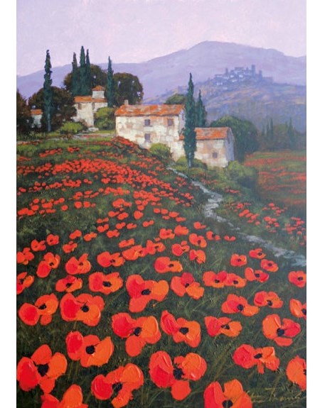 Classics "Tuscan Hillside" Dobbelt kort