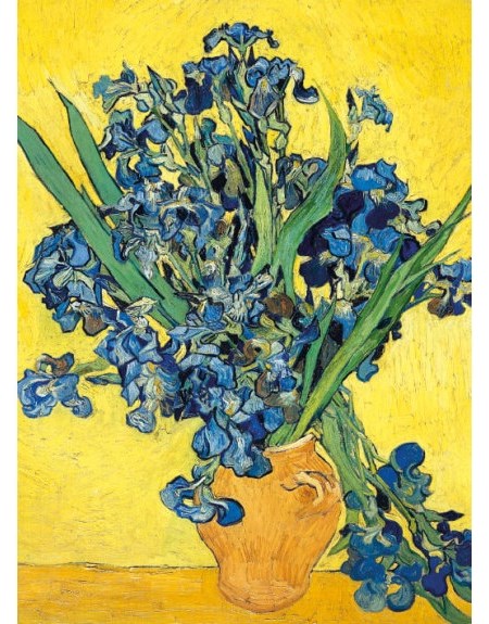 Classics "Irises - Vincent Van Gogh" dobbelt kort