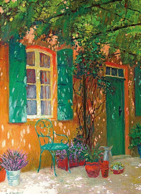 "Arbour - William Ireland" dobbelt kunstkort