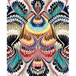 Mary Katrantzou "Mirror Marble" Dobbelt kort