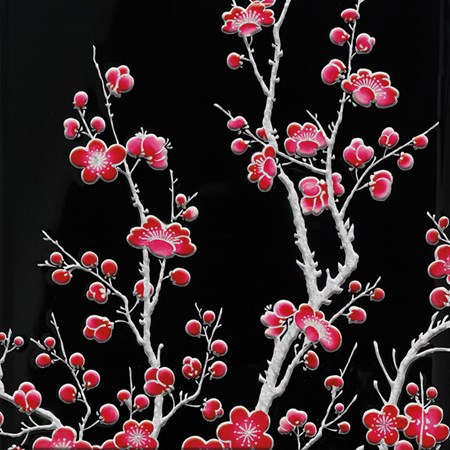 V&A Luxury Format "Plum Blossom" kvadratisk kort