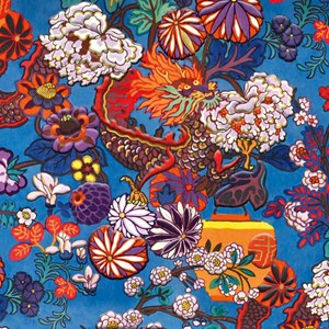 V&A Luxury Format "Dragon & Blossom" kvadratisk kort