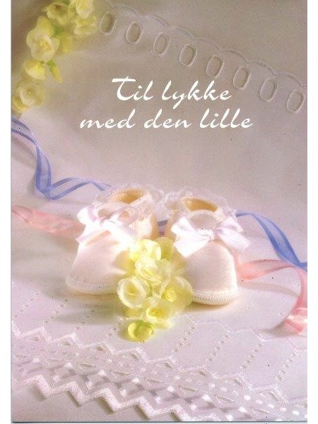 Til lykke med den lille, sko