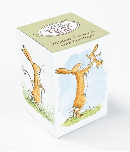 "Guess How Much I Love You" Mini Notecard Cubes (20)