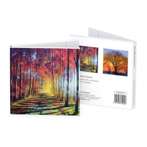 "Woodland Colours" Notecards (8/8), 2 assortert